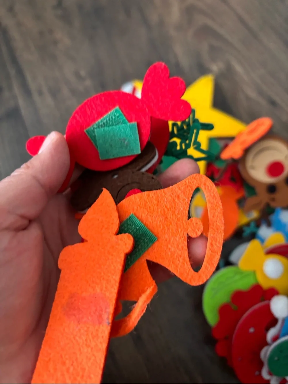 Montessori Felt Christmas Tree
